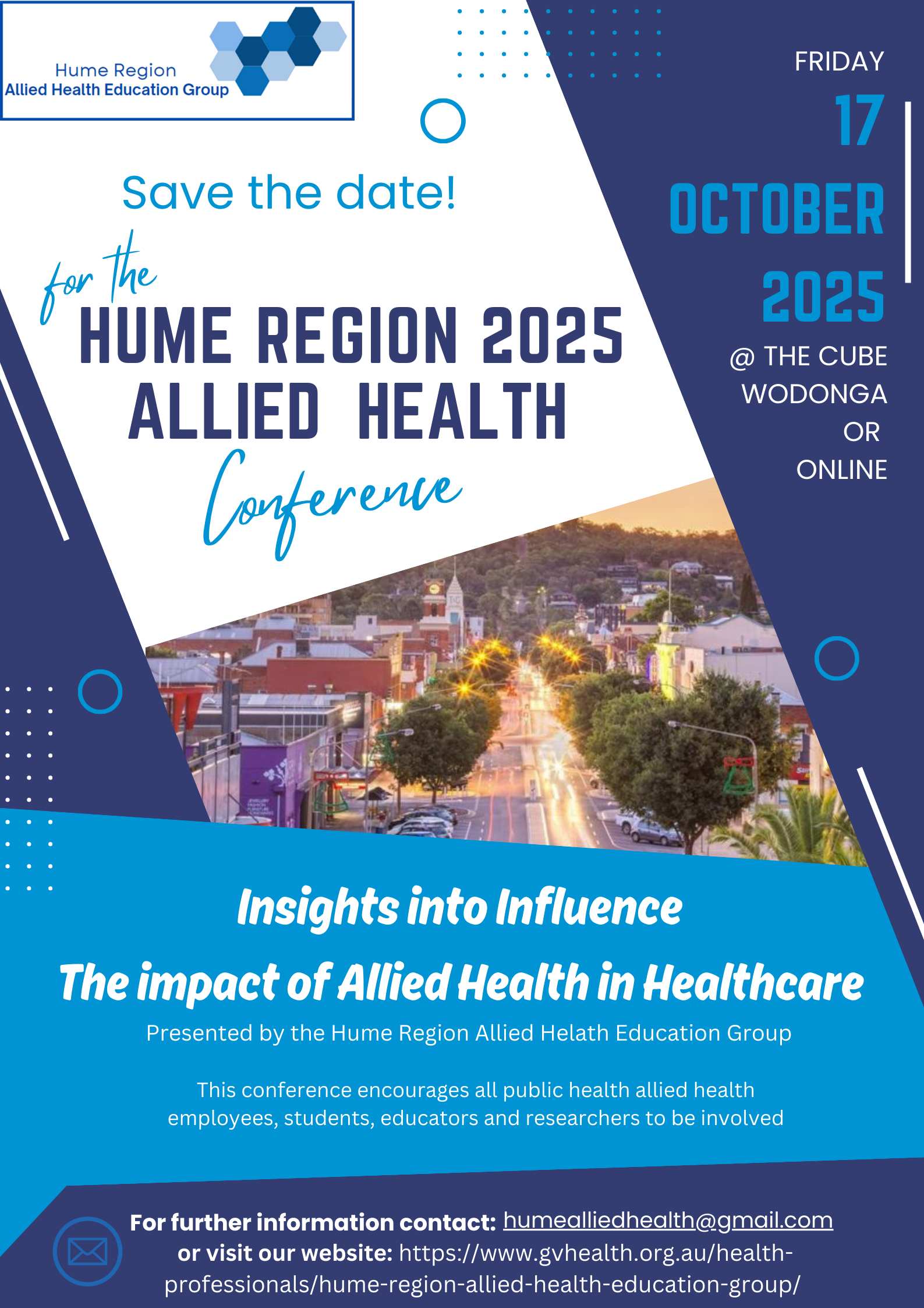 Hume Region Allied Health Conference 2025 GV Health